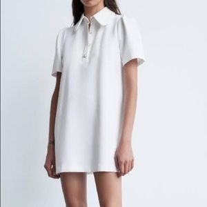 Zara white dress